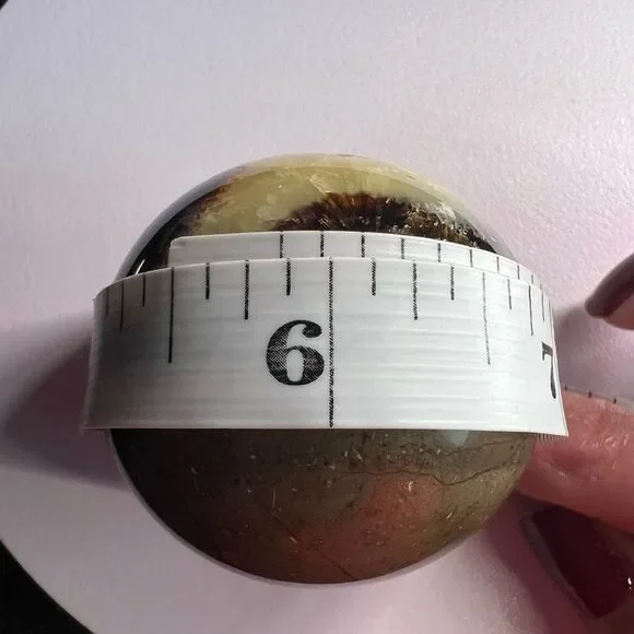Septarian Crystal‎ Sphere with UV Reaction (#2) - Picture 13 of 14